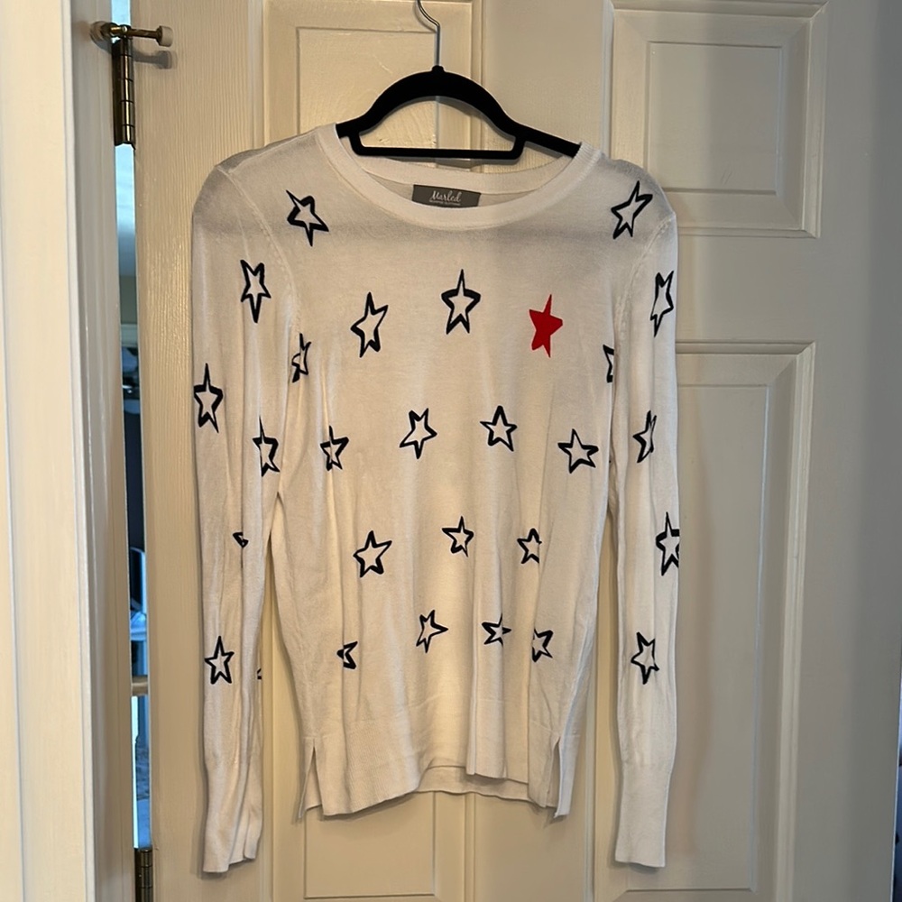 White Star Sweater NWOT